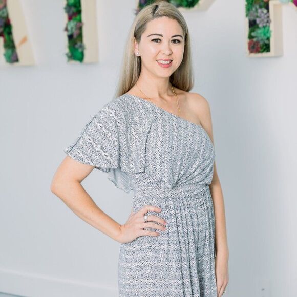 Anthropologie Maeve One Shoulder Jamie Jumper Romber Large X-Large - Picture 1 of 11